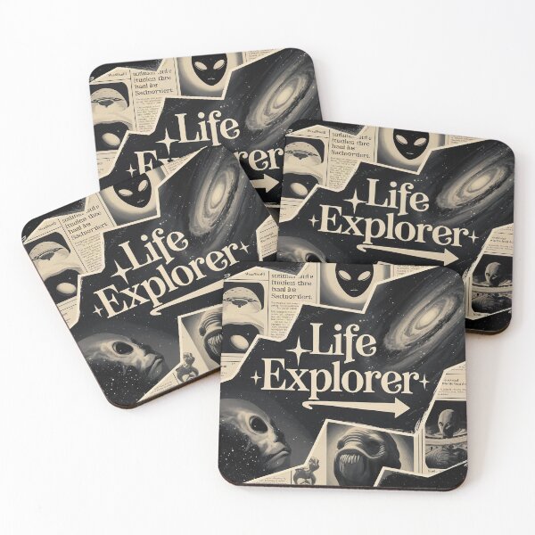Item preview, Life Explorer Vintage Astrology Nerd Gift Astrologist Art Gift designed and sold by Back2Collage.