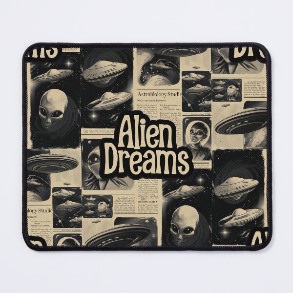 Item preview,  Alien Dreams Vintage Astrology Nerd Gift Astrologist Art Gift designed and sold by Back2Collage.