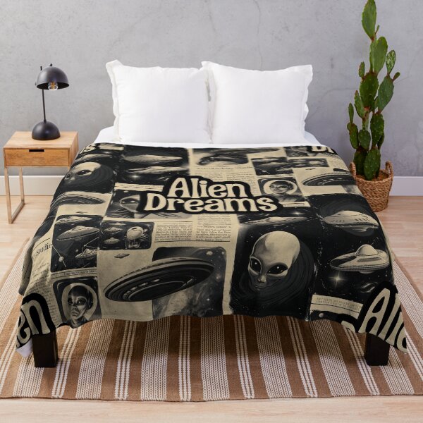 Item preview,  Alien Dreams Vintage Astrology Nerd Gift Astrologist Art Gift designed and sold by Back2Collage.