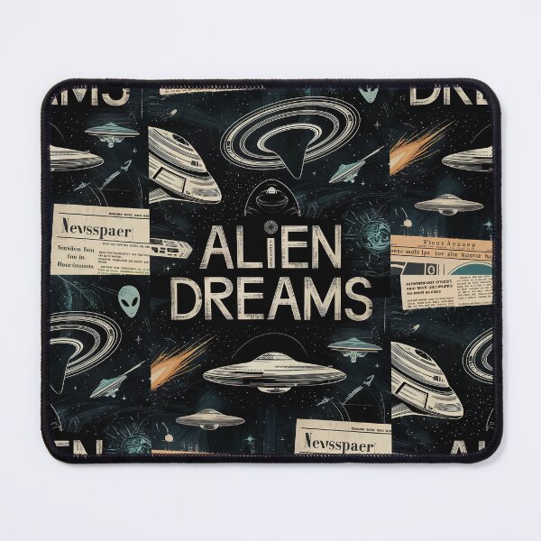 Item preview, Alien Dreams Vintage Astrology Nerd Gift Astrologist Art Gift designed and sold by Back2Collage.