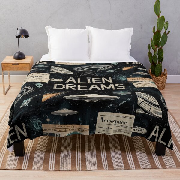 Item preview, Alien Dreams Vintage Astrology Nerd Gift Astrologist Art Gift designed and sold by Back2Collage.