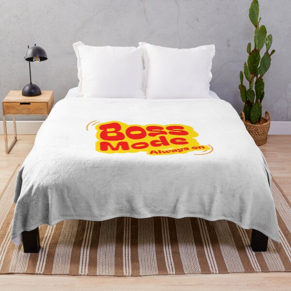 Item preview, "Boss Mode Always On" Hustle & Grind T-Shirt designed and sold by Veliprintdesign.