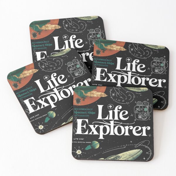 Item preview, Life Explorer Vintage Astrology Nerd Gift Astrologist Art Gift designed and sold by Back2Collage.