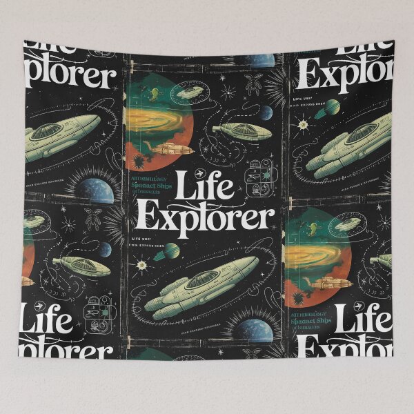 Item preview, Life Explorer Vintage Astrology Nerd Gift Astrologist Art Gift designed and sold by Back2Collage.