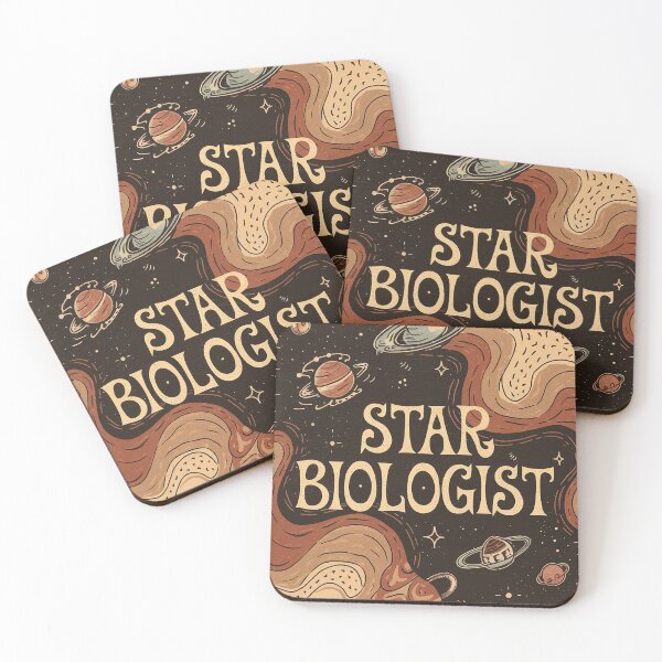 Item preview, Star Biologist Vintage Astrology Nerd Gift Astrologist Art Gift designed and sold by Back2Collage.