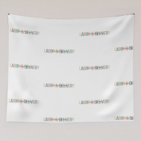 Item preview, Labor and Delivery Nurse Skinny Letter designed and sold by echoemma.