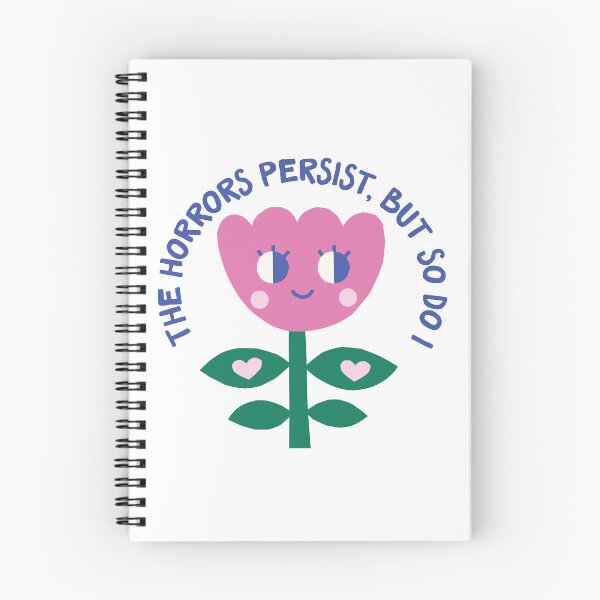 Item preview, The horrors persist, but so do I designed and sold by rainsoakedpunk.