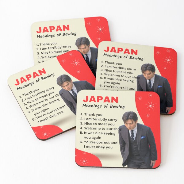 Item preview, Japanese Bowing Etiquette designed and sold by TokyoChick.