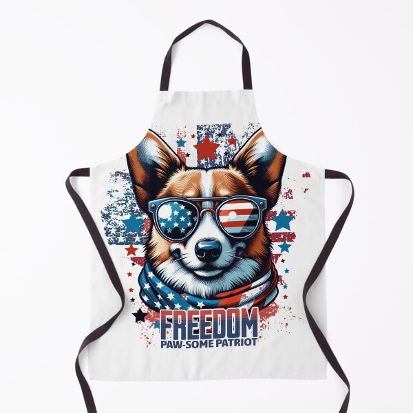 Item preview, Freedom Pawtriot : Paw-some Pembroke Welsh Corgi designed and sold by Eksama Design.