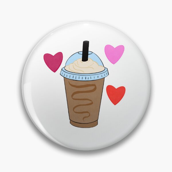 Item preview, Iced Coffee Lover Icon designed and sold by toastedstickers.