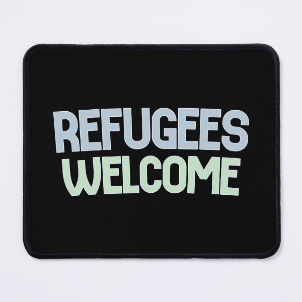 Item preview, Refugees Welcome Retro designed and sold by vibeno1.
