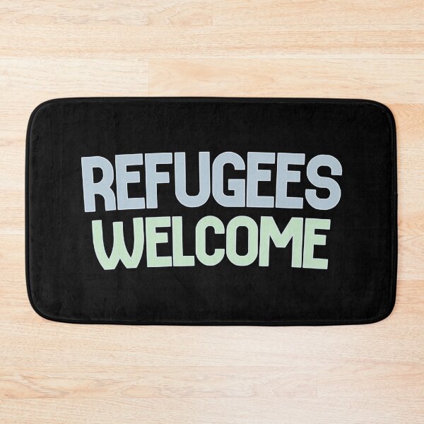 Item preview, Refugees Welcome Retro designed and sold by vibeno1.