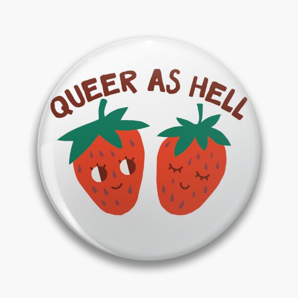 Item preview, Queer as hell designed and sold by rainsoakedpunk.
