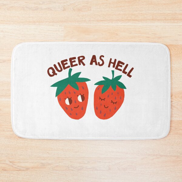 Item preview, Queer as hell designed and sold by rainsoakedpunk.