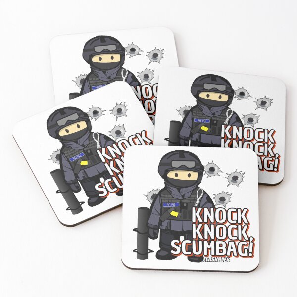 Item preview, Knock knock, Scumbag! designed and sold by Flashover.