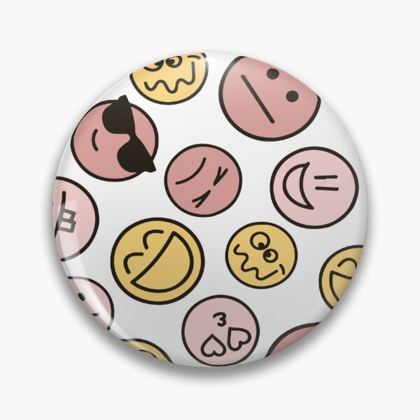 Aperçu de l'œuvre Motif d'émoji amusant créée et vendue par Sol-threads.
