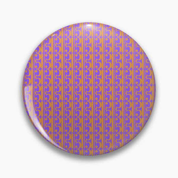 Item preview, Alto/Tenor Clef In Tan & Purple  designed and sold by BrightrDayMusicArt.
