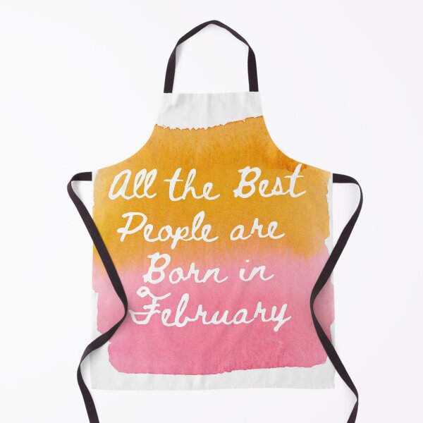 Item preview, All the Best People are Born in February designed and sold by StudioKaufmann.