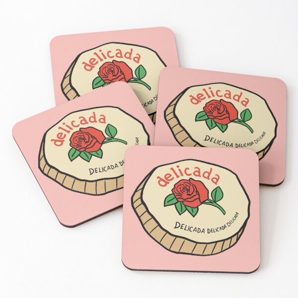 Item preview, Delicada | Mazapan-Inspired Art | Mexican Candy Aesthetic designed and sold by Cute N' Nerdy Shop.