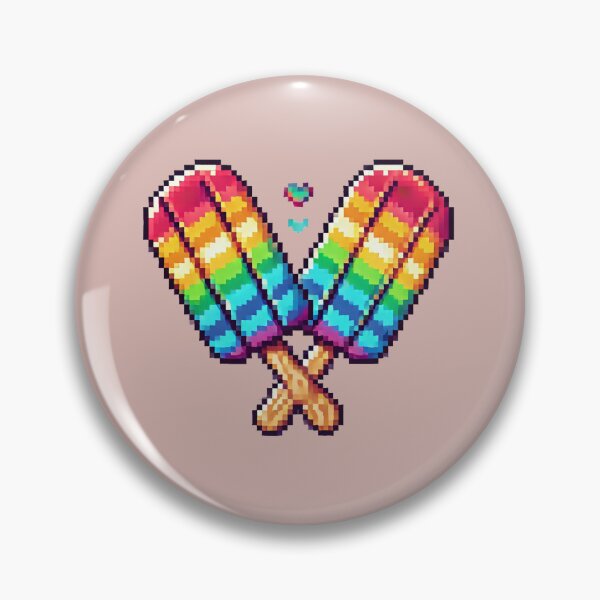 Item preview, Just Rainbow Ice Cream Bars designed and sold by Fontible.