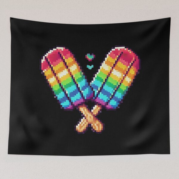 Item preview, Just Rainbow Ice Cream Bars designed and sold by Fontible.