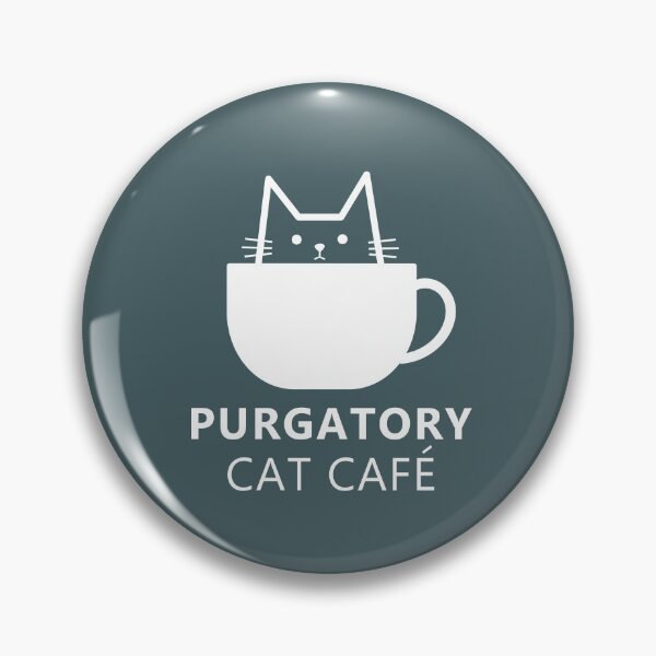 Item preview, Purgatory Cat Cafe White designed and sold by purgatorycatcafe.