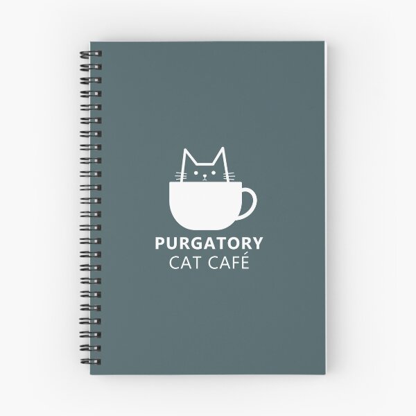 Item preview, Purgatory Cat Cafe White designed and sold by purgatorycatcafe.