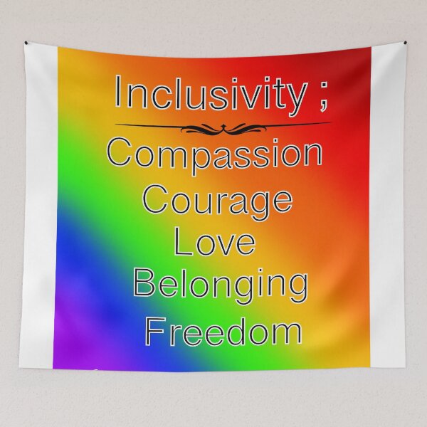 Item preview, Inclusivity- Rainbow designed and sold by LaurenEhretArt.