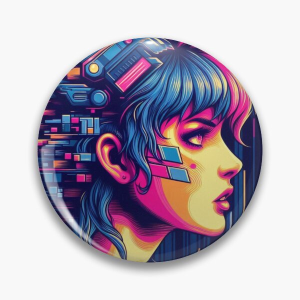 Item preview, Cyberpunk Neon warrior from the future designed and sold by JonelleTshirts.