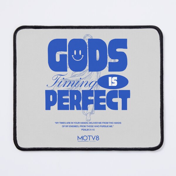 Item preview, God's timing is Perfect designed and sold by Motv8byHim.