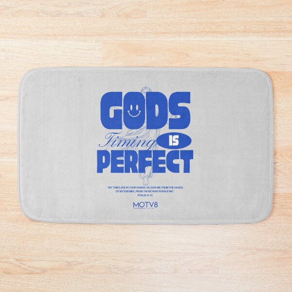 Item preview, God's timing is Perfect designed and sold by Motv8byHim.