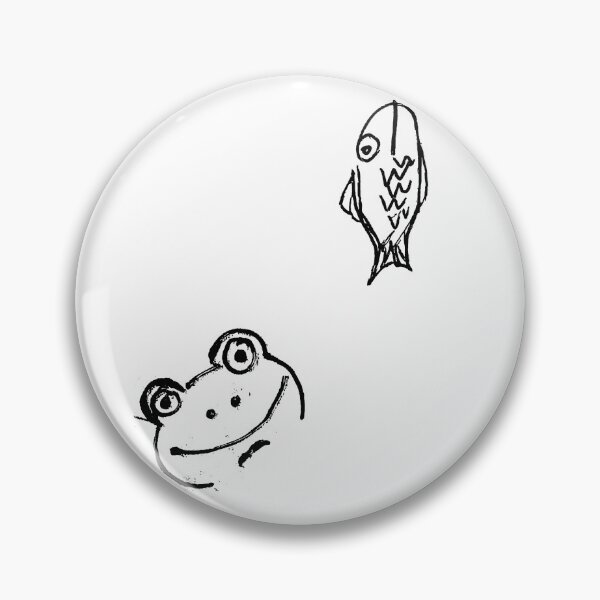 Item preview, frog and fish designed and sold by B3arly.