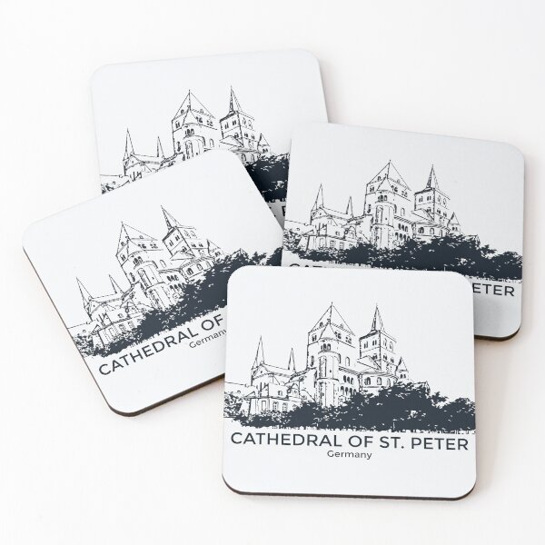 Item preview, Cathedral of St Peter - Germany designed and sold by Lakeric Cityscapes.