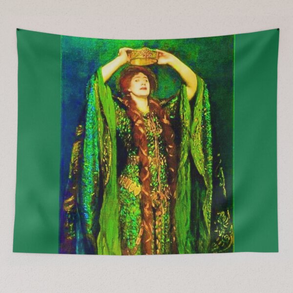 Item preview, Ellen Terry as Lady Macbeth is an oil painting by John Singer Sargent. (Made more vibrant.) designed and sold by CristalleLisa.