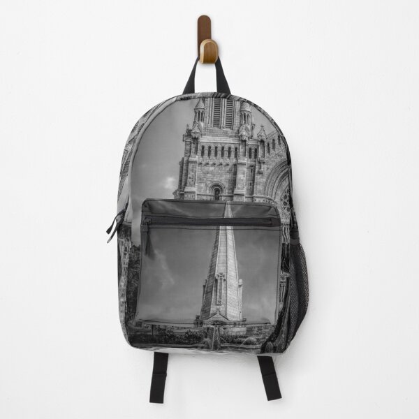 Item preview, Exterior of St. Anne de Beaupre, Quebec 1 BW designed and sold by jrtwynam.