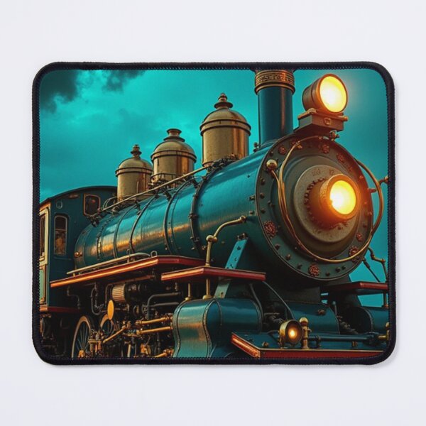 Item preview, Steampunk Railroad Train designed and sold by TheDarkWardrobe.