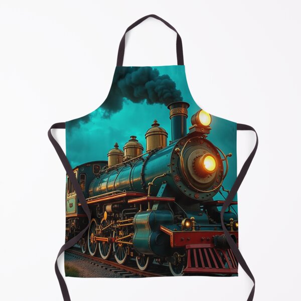 Item preview, Steampunk Railroad Train designed and sold by TheDarkWardrobe.
