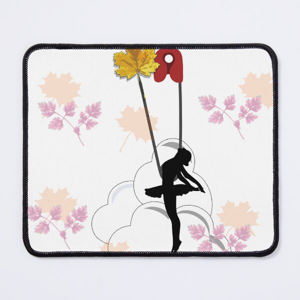 Item preview, Safety Pin Ballet and Autumn Leaves designed and sold by MsArtyCrafts.