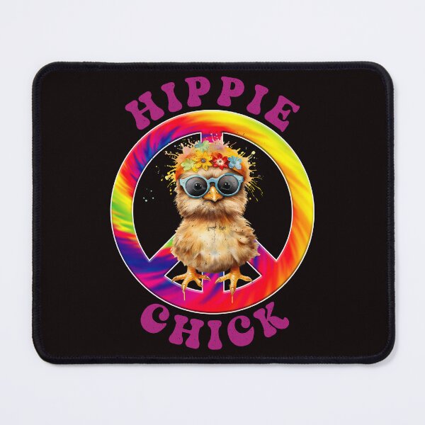 Item preview, Hippie Chick, Boho Hippie Girl, Cute Chick designed and sold by desireedickens.