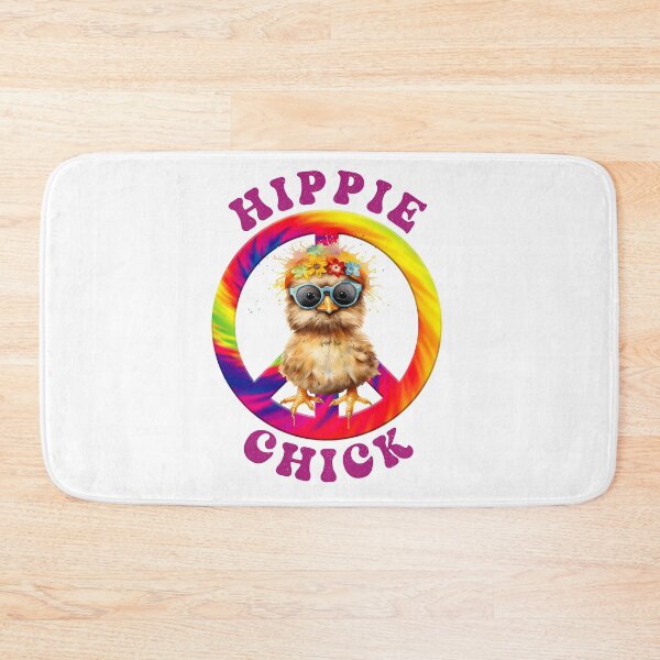 Item preview, Hippie Chick, Boho Hippie Girl, Cute Chick designed and sold by desireedickens.