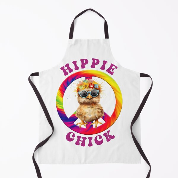 Item preview, Hippie Chick, Boho Hippie Girl, Cute Chick designed and sold by desireedickens.