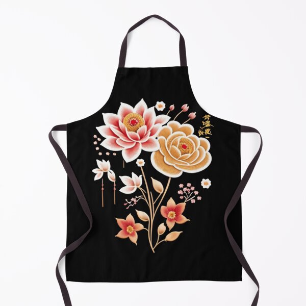 Item preview, Asian inspired floral designed and sold by Roxburylane.