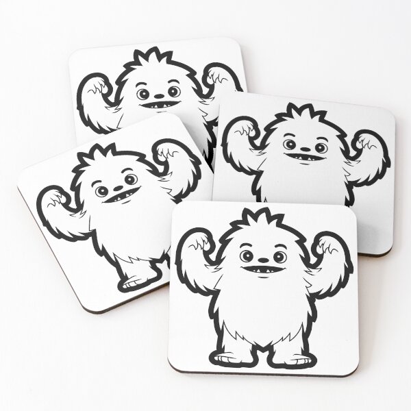 Item preview, Cute and Friendly Yeti Character designed and sold by theartfulaspie.
