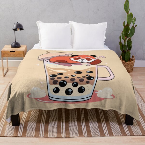 Item preview, Red Panda Boba Chillin designed and sold by Slice-of-Pizzo.