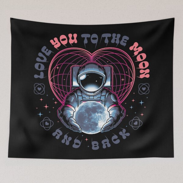 Item preview, I LOVE YOU TO THE MOON AND BACK 2 designed and sold by Angoes25.