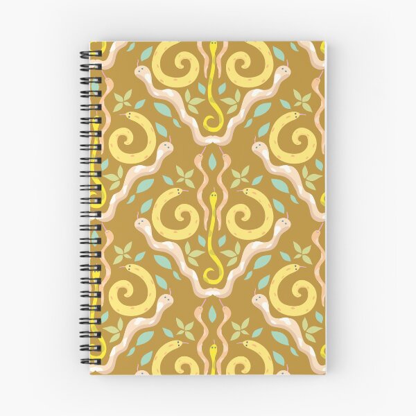 Item preview, Cute Snake Pattern Gold and Brown designed and sold by ShannonSArtwork.
