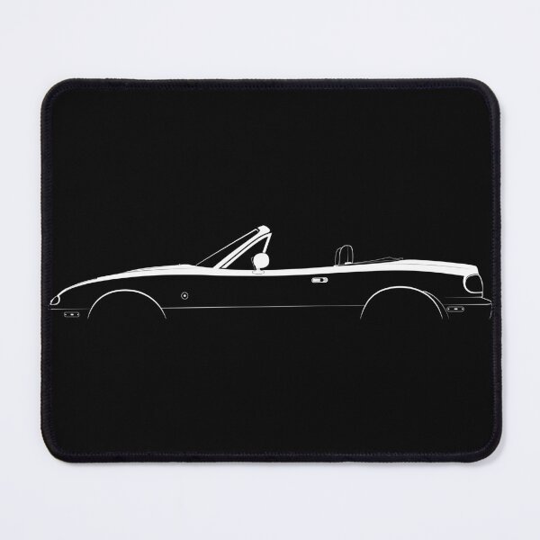 Item preview, MX-5 Miata NA (White) designed and sold by Car Silhouettes.