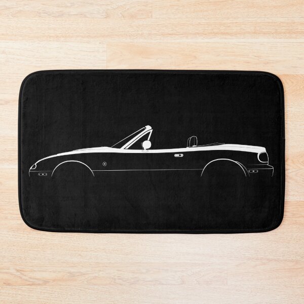 Item preview, MX-5 Miata NA (White) designed and sold by Car Silhouettes.