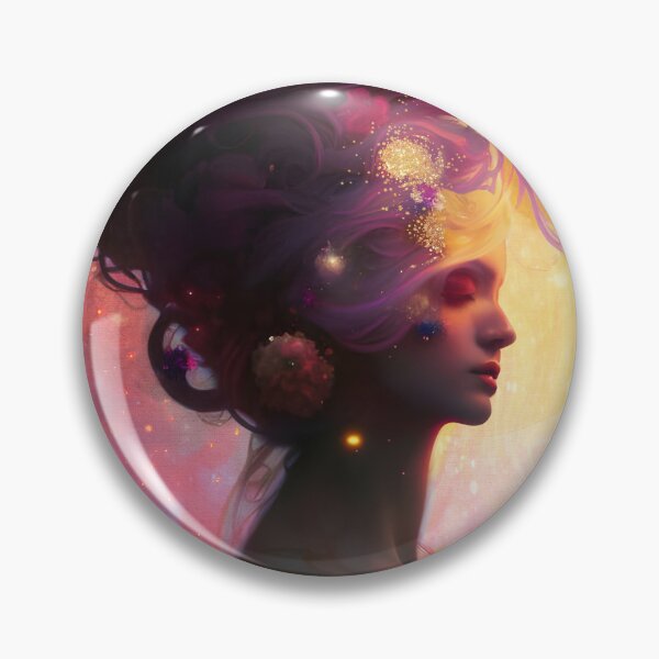 Item preview, Luna in the Moonlight mystical woman designed and sold by Glimmersmith.