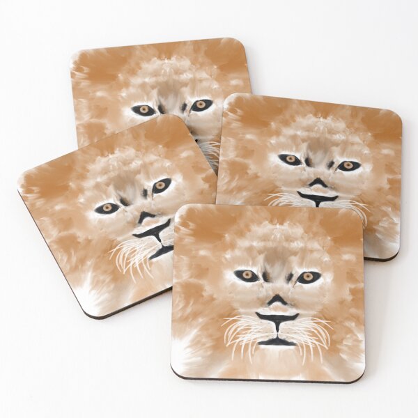 Item preview, King of the jungle lion face designed and sold by MsArtyCrafts.
